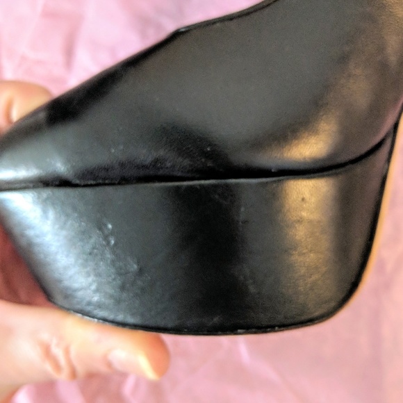 Sam Edelman Black Platform Stilettos - Picture 4 of 8